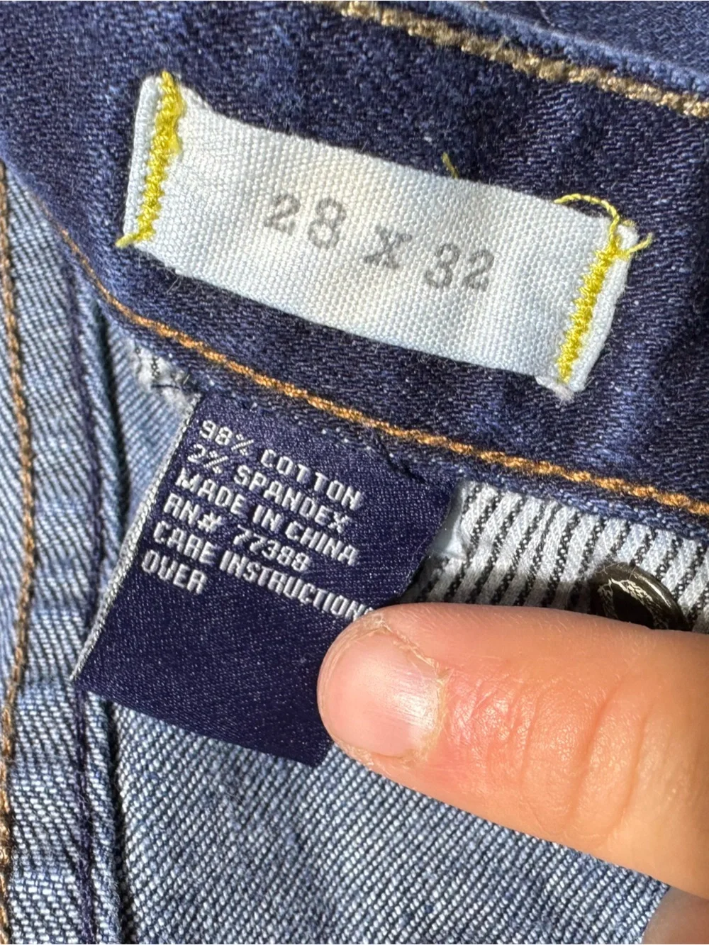 Madewell‎ Jeans Womens 28 Skinny Skinny Blue Denim Cotton Blend Meas 28x30